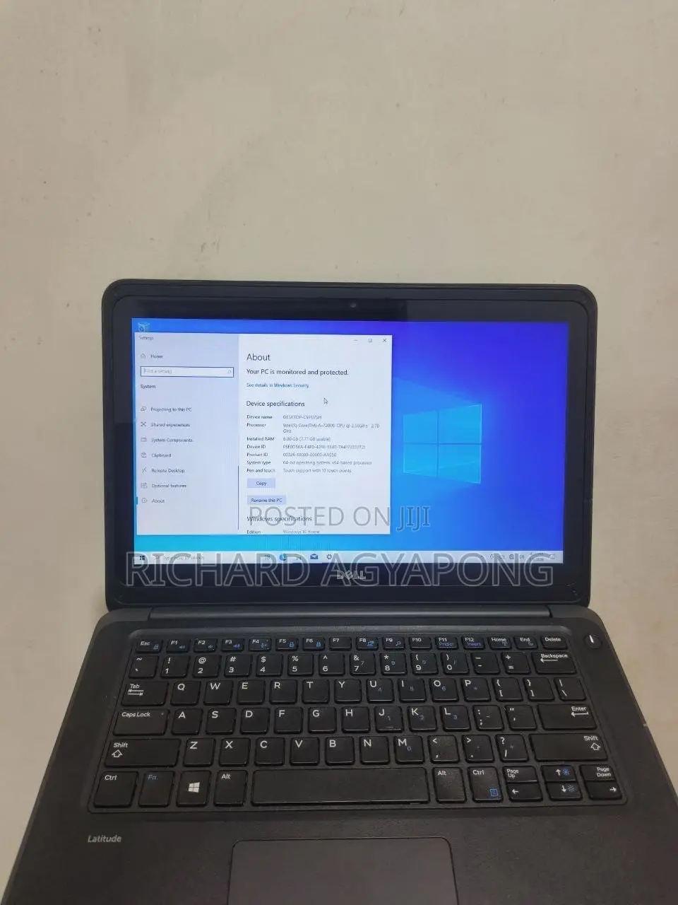 Laptop Dell Latitude 13 3380 8GB Intel Core i5 SSD 256GB