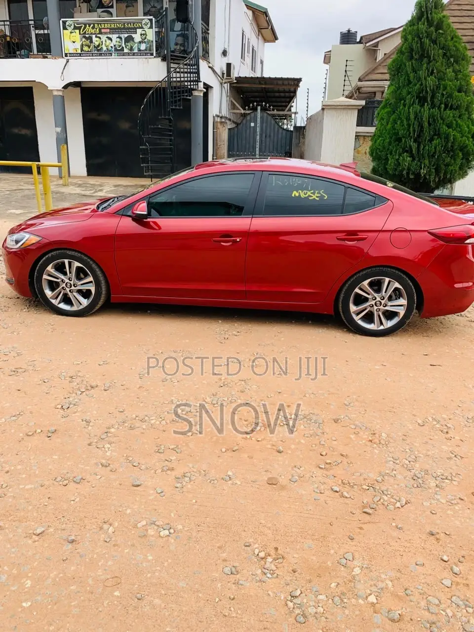 Hyundai Elantra Limited Sedan FWD (2.0L 4cyl 6A) 2017 Red