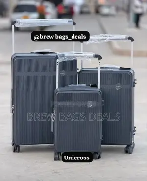 Premium Quality Unicross 3set Wide Handle Unbreakable Traveling Bag.