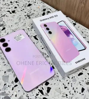 New Samsung Galaxy A55 256 GB Purple