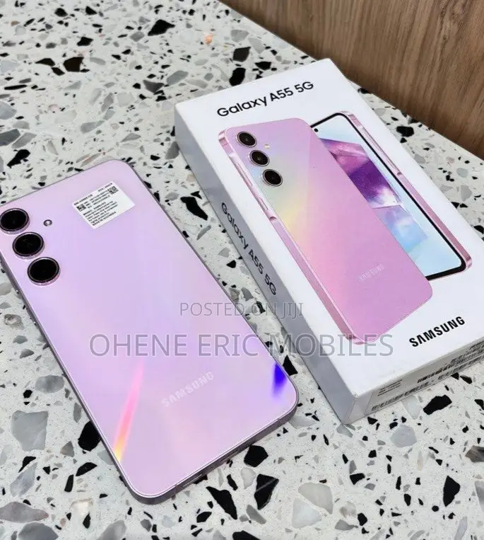 New Samsung Galaxy A55 256 GB Purple