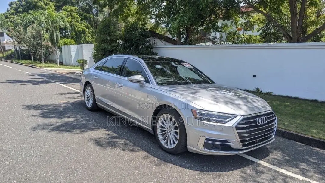 Audi A8 L 55 2022 Silver