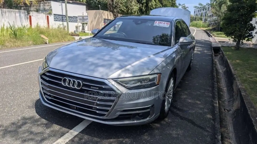 Audi A8 L 55 2022 Silver