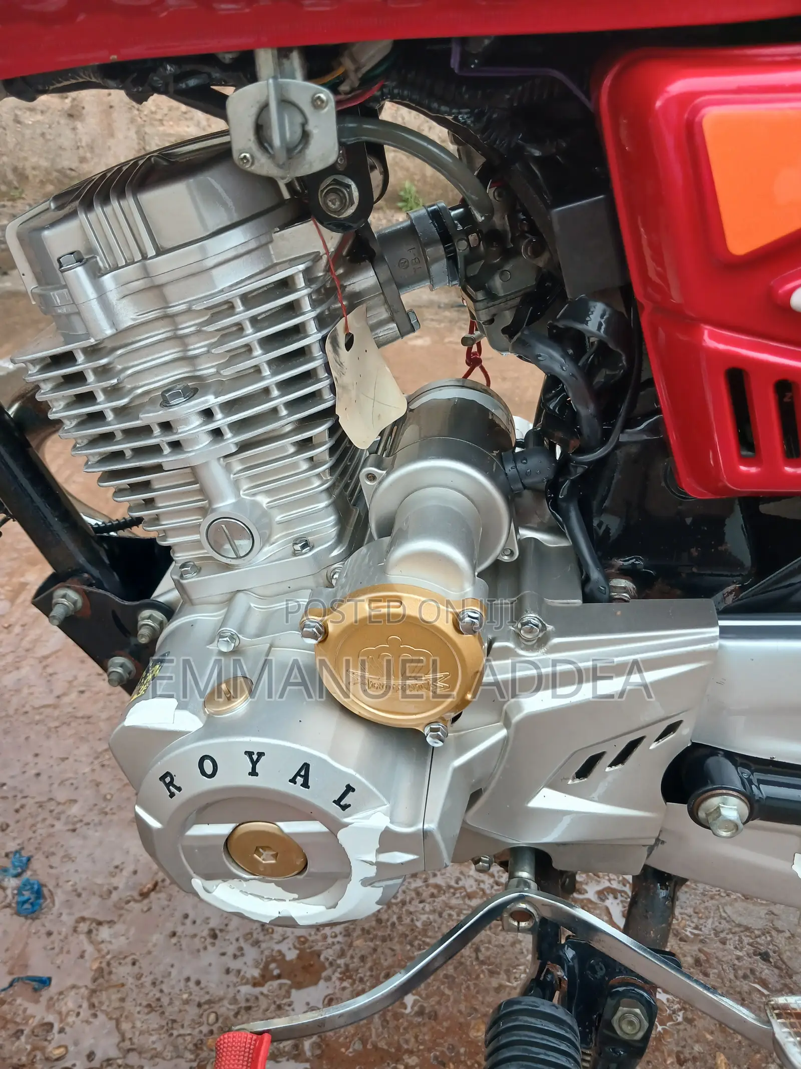 New Royal Motorcycle 2026 Red