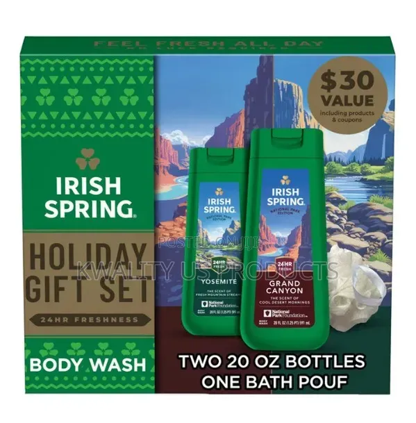 Irish Spring Holiday Gift Set - 3 Pack