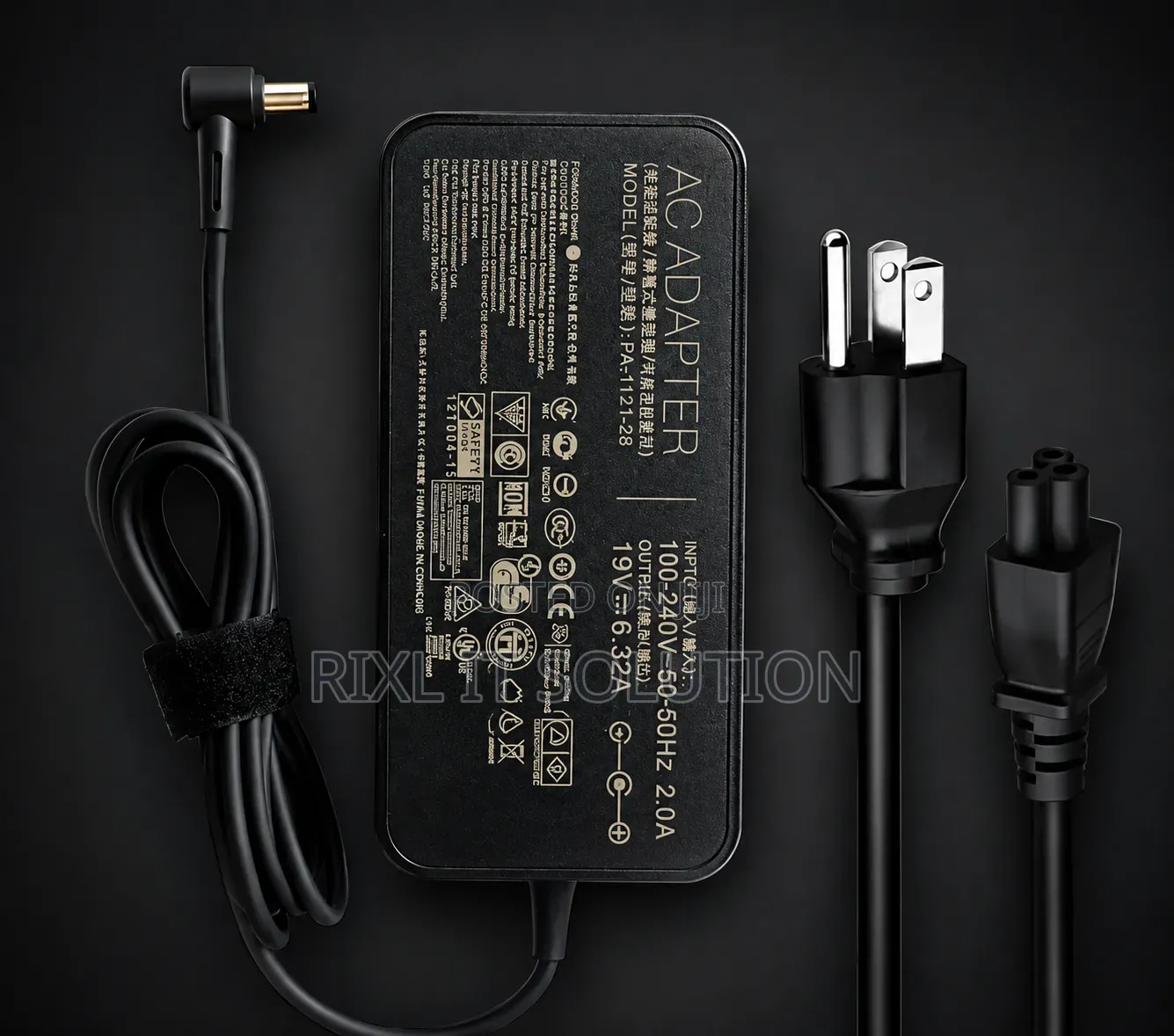Original ASUS ROG 120W Laptop AC Charger 19V 6.32A Fast Power Adapter