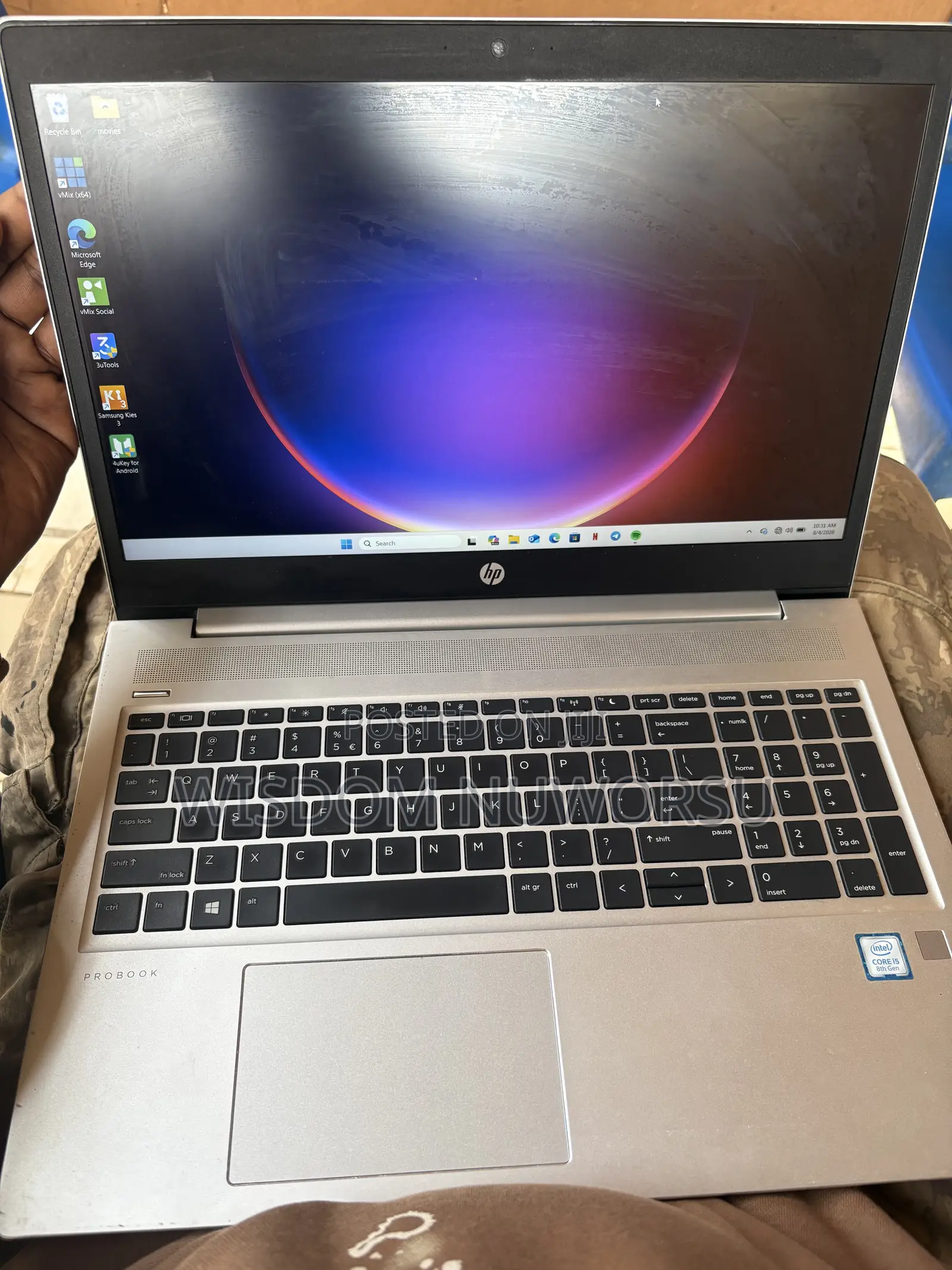 Laptop HP ProBook 450 G6 8GB Intel Core i5 SSD 256GB