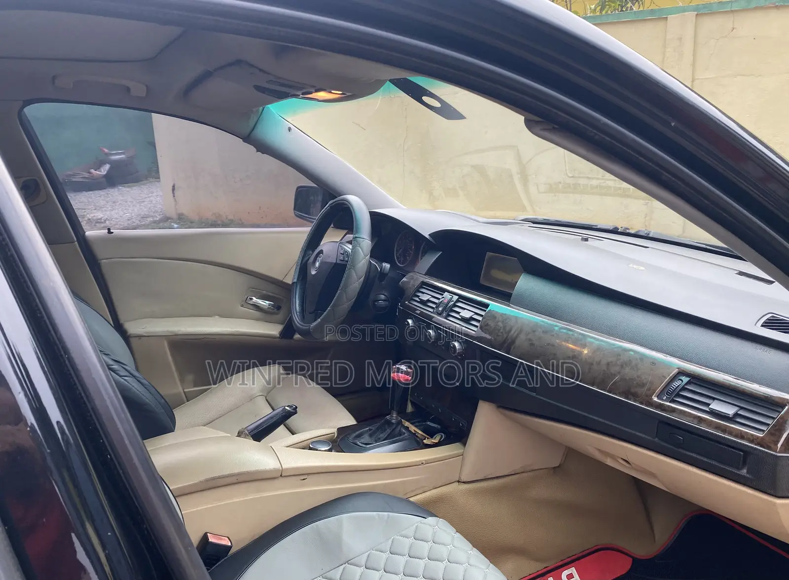 BMW 530i 2007 Black