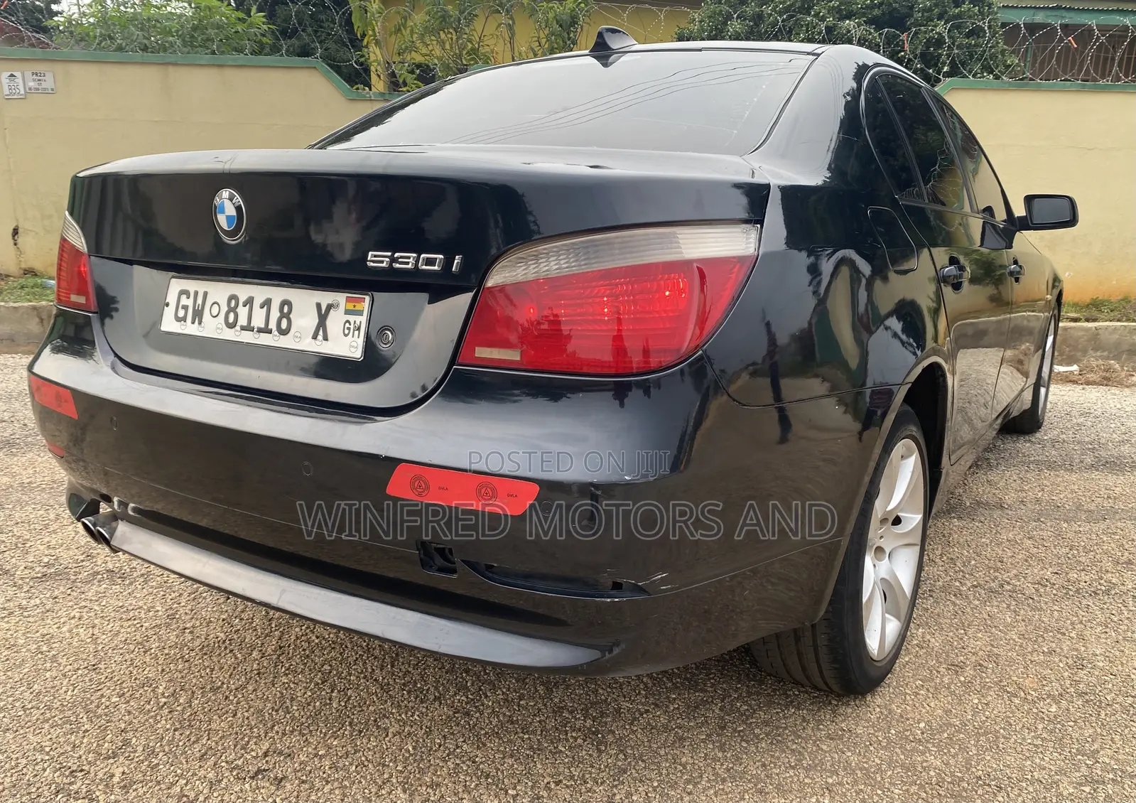 BMW 530i 2007 Black