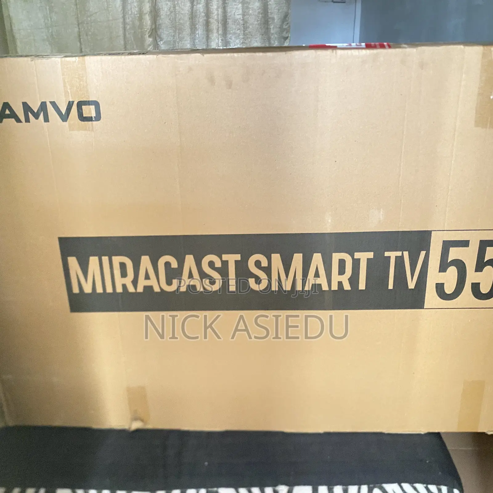 AMVO 55 Ultra HD Frameless Smart Android TV
