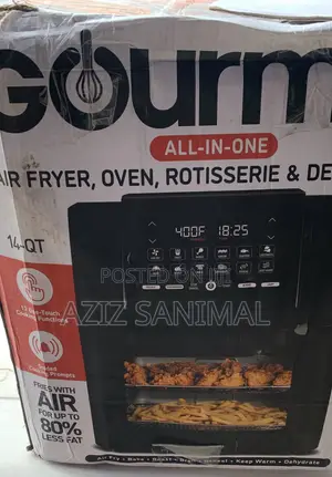 Gourmia All in One Air Fryer,oven,rotisserie, Dehydrator (110v)America