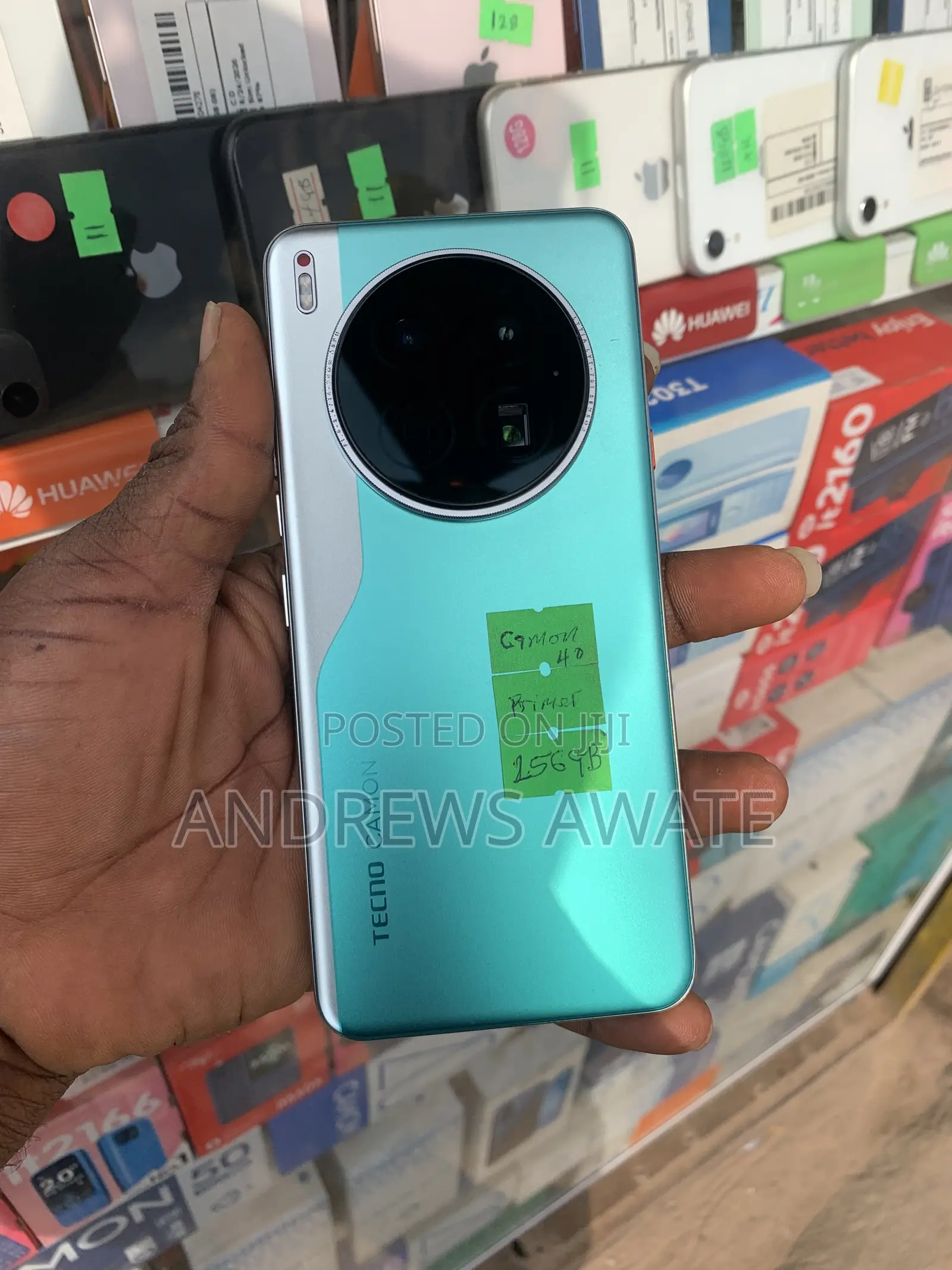 Tecno Camon 40 Premier 5G 256 GB Green