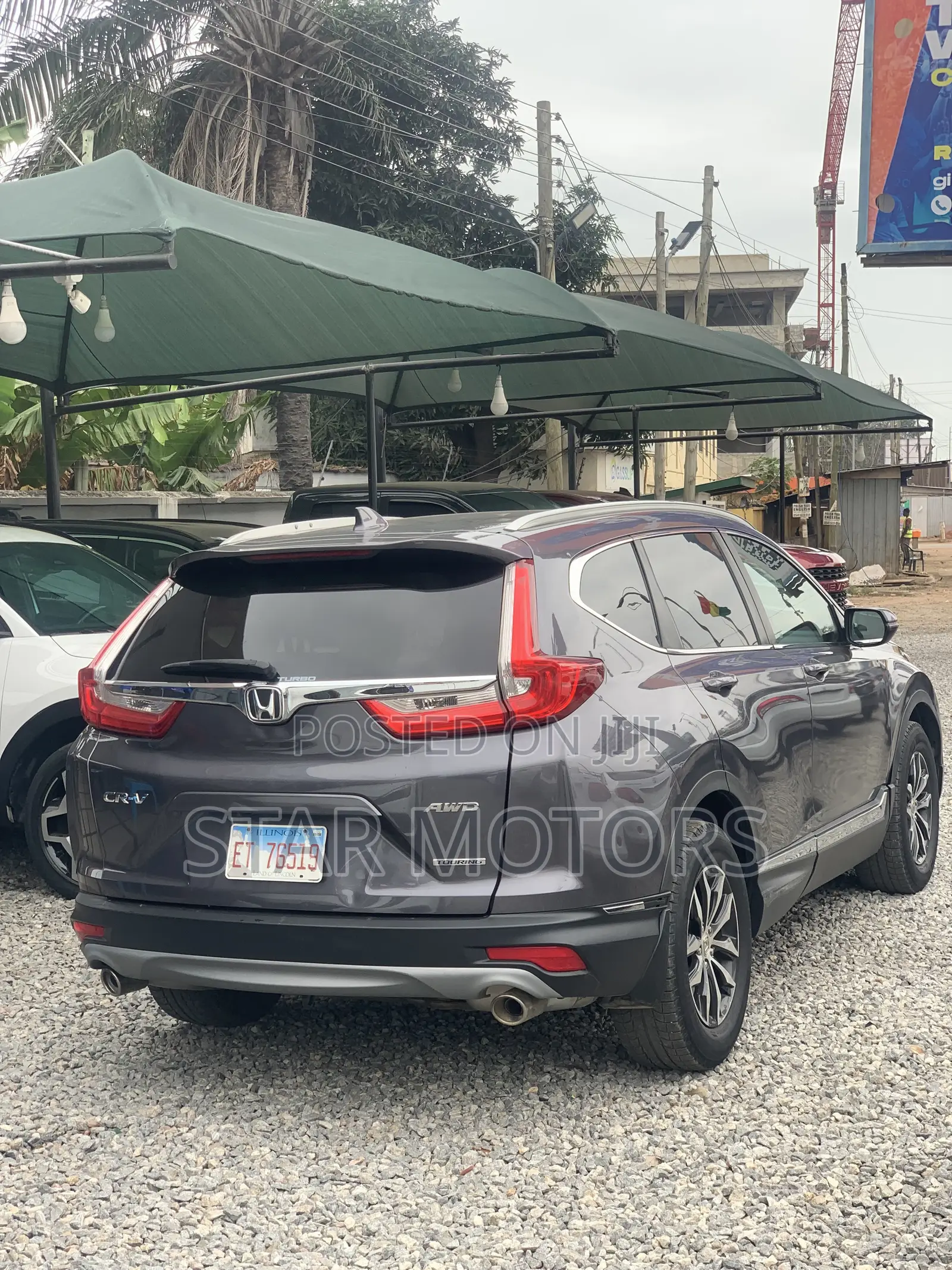 Honda CR-V Touring AWD 2020 Gray