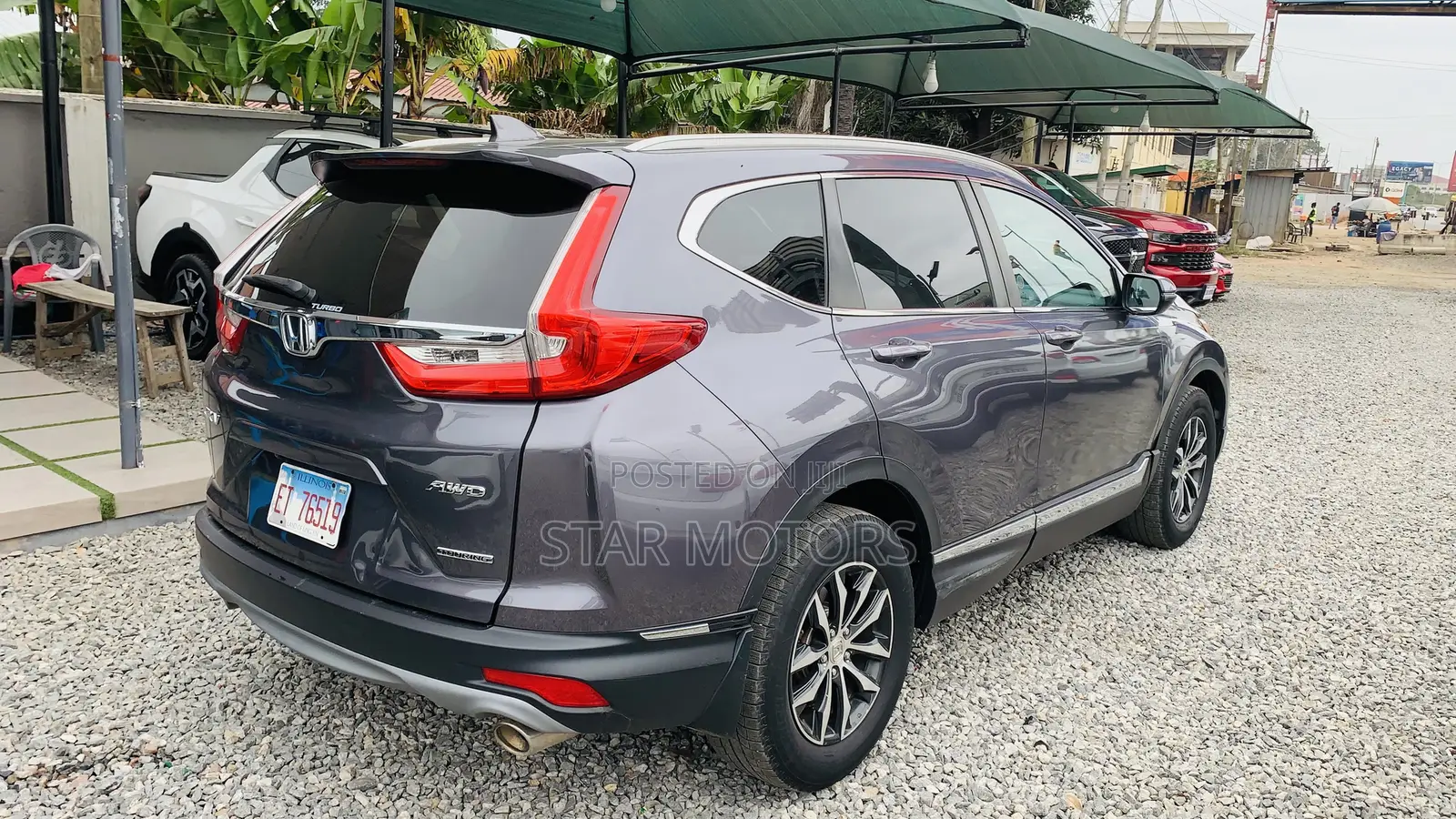 Honda CR-V Touring AWD 2020 Gray