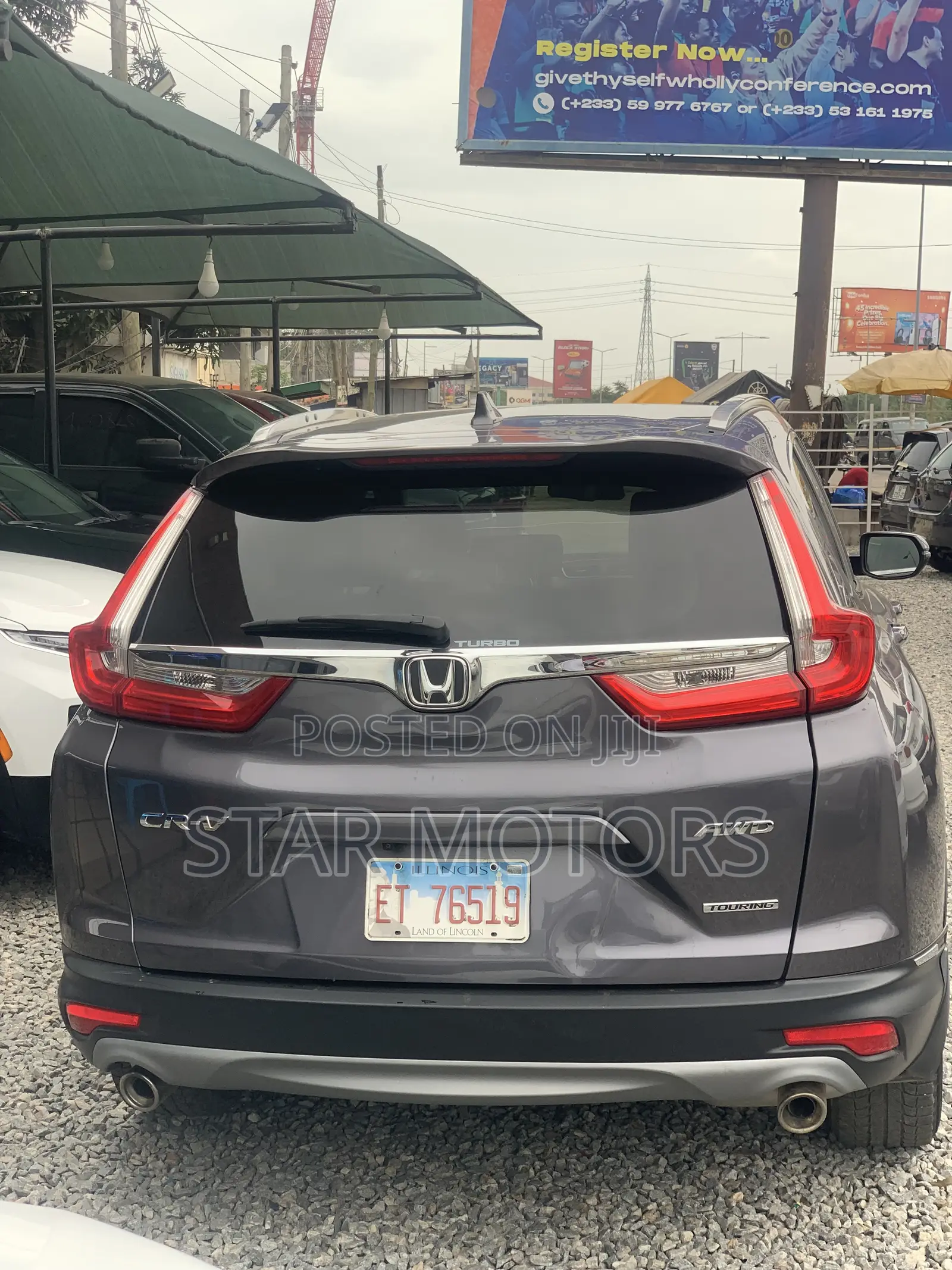 Honda CR-V Touring AWD 2020 Gray