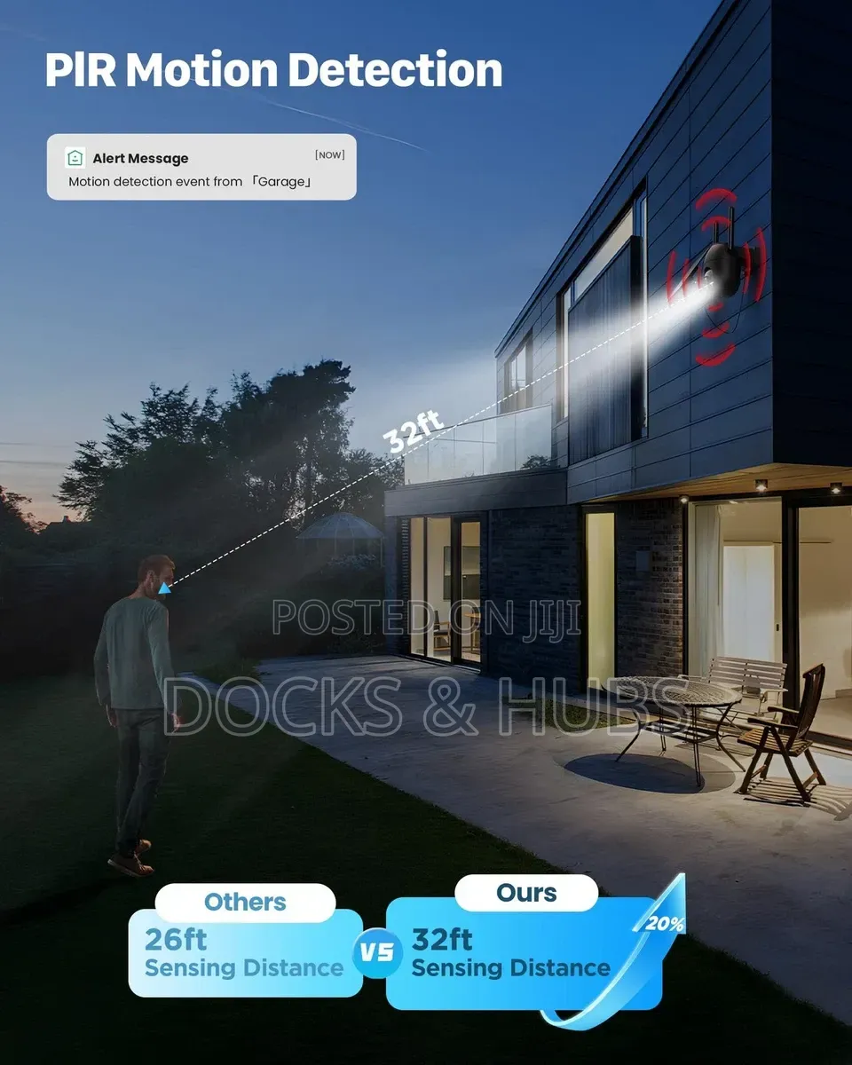 Vimkim PTZ Wireless Security Cameras - /Solar Charge (2 Pack Bundle)