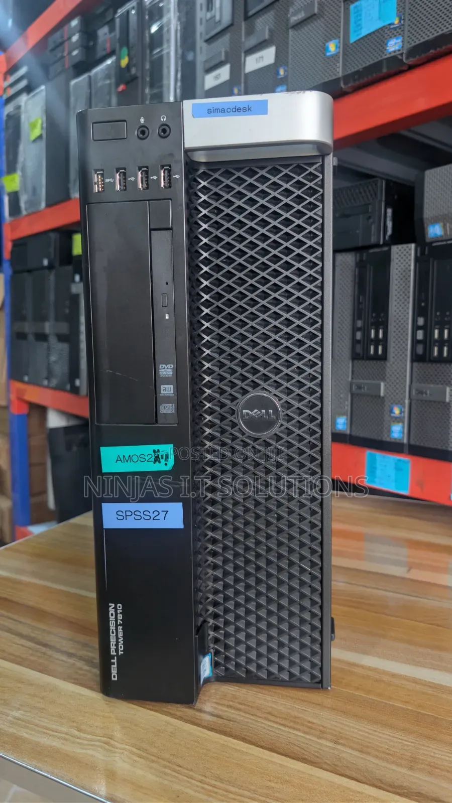Desktop Computer Dell Precision 7810 32GB Intel Xeon HDD 1T