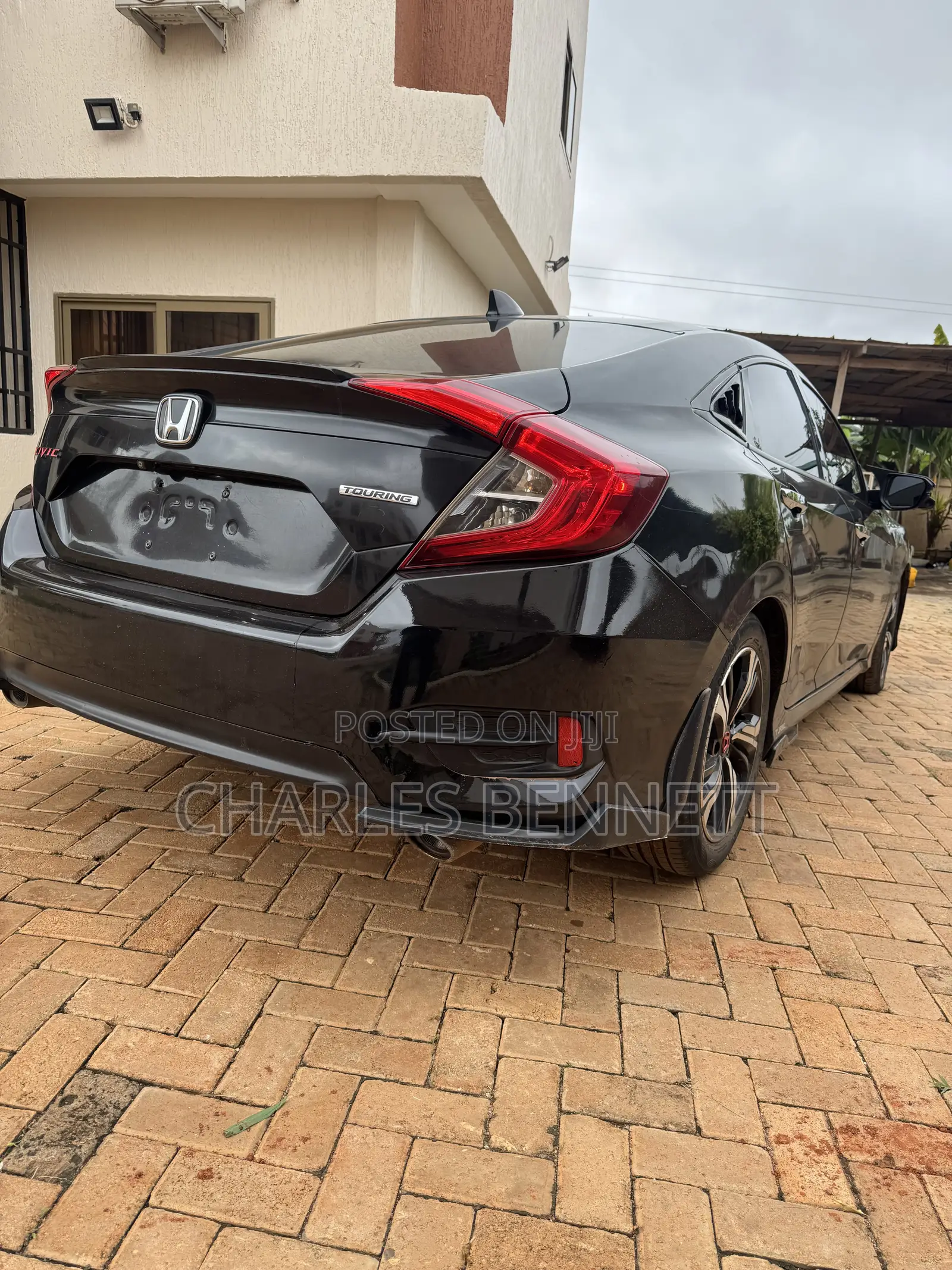Honda Civic Touring 4dr Sedan (1.5L 4cyl) 2017 Black