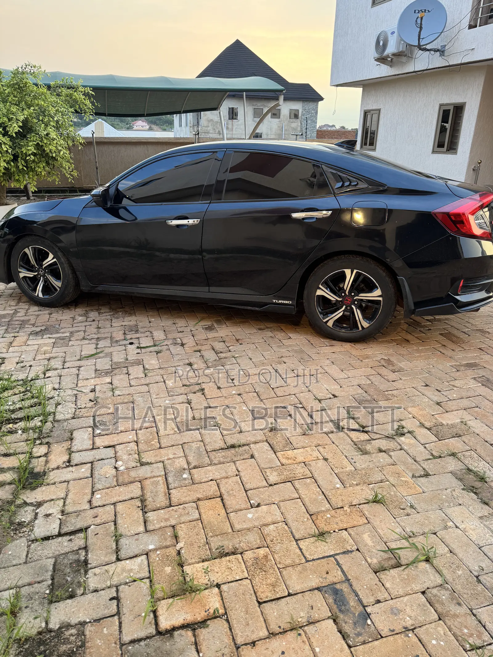 Honda Civic Touring 4dr Sedan (1.5L 4cyl) 2017 Black