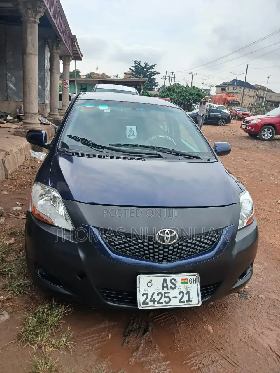 Toyota Yaris 2008 Blue