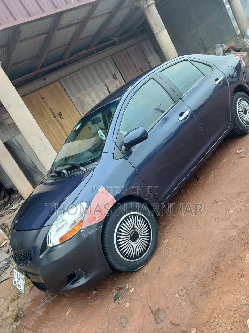 Toyota Yaris 2008 Blue