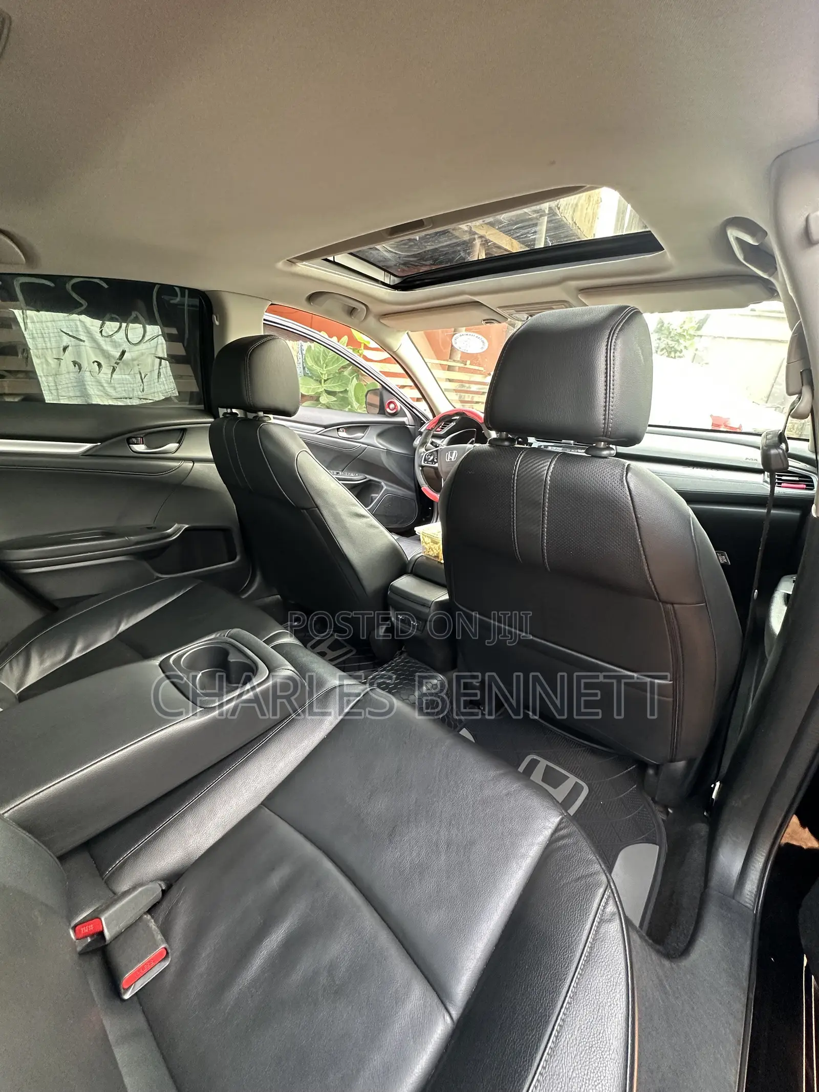 Honda Civic Touring 4dr Sedan (1.5L 4cyl) 2017 Black
