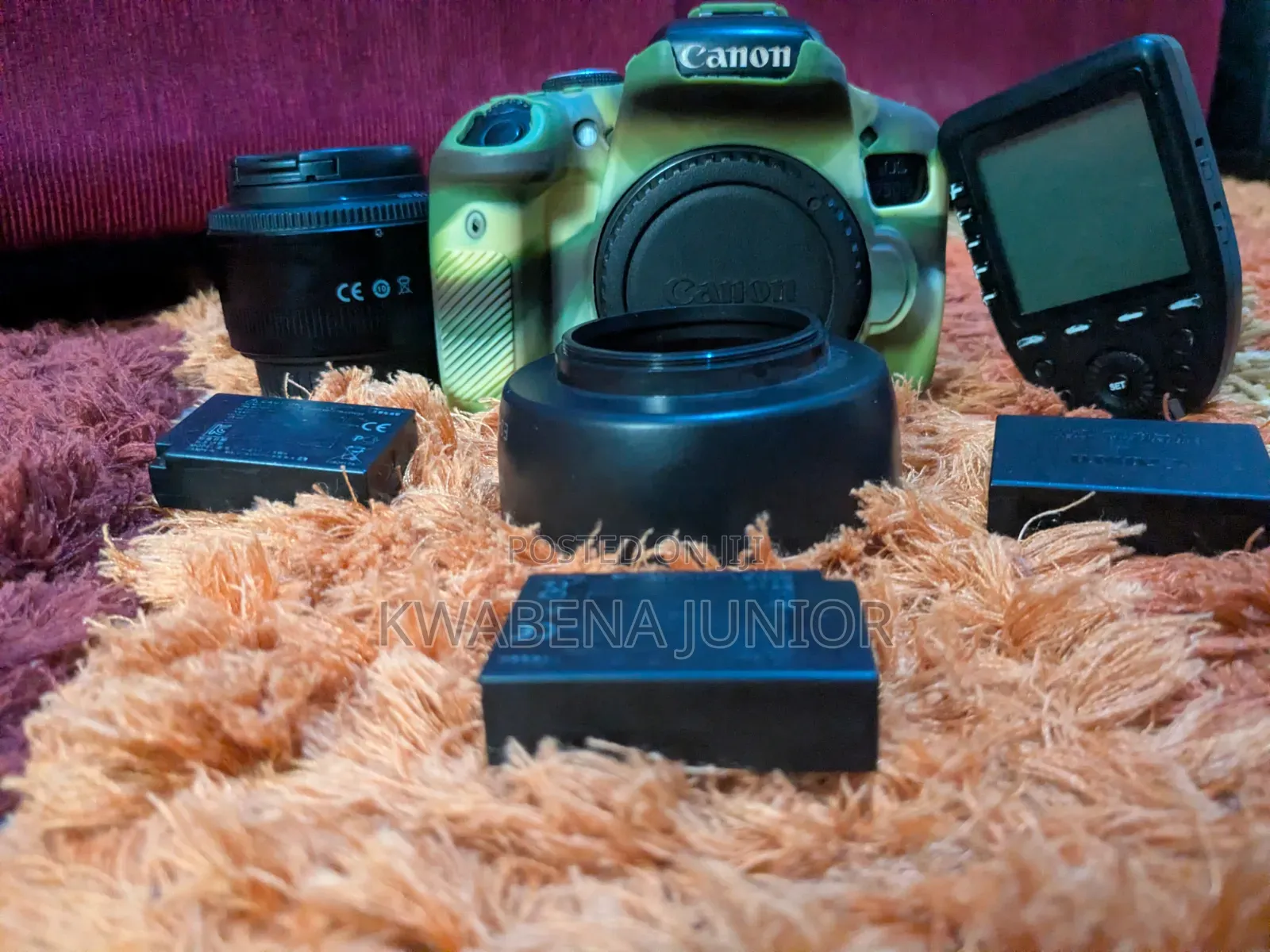 Canon 750d (Rebel T6i), Lens, Xpro Trigger With Batteries and Charger