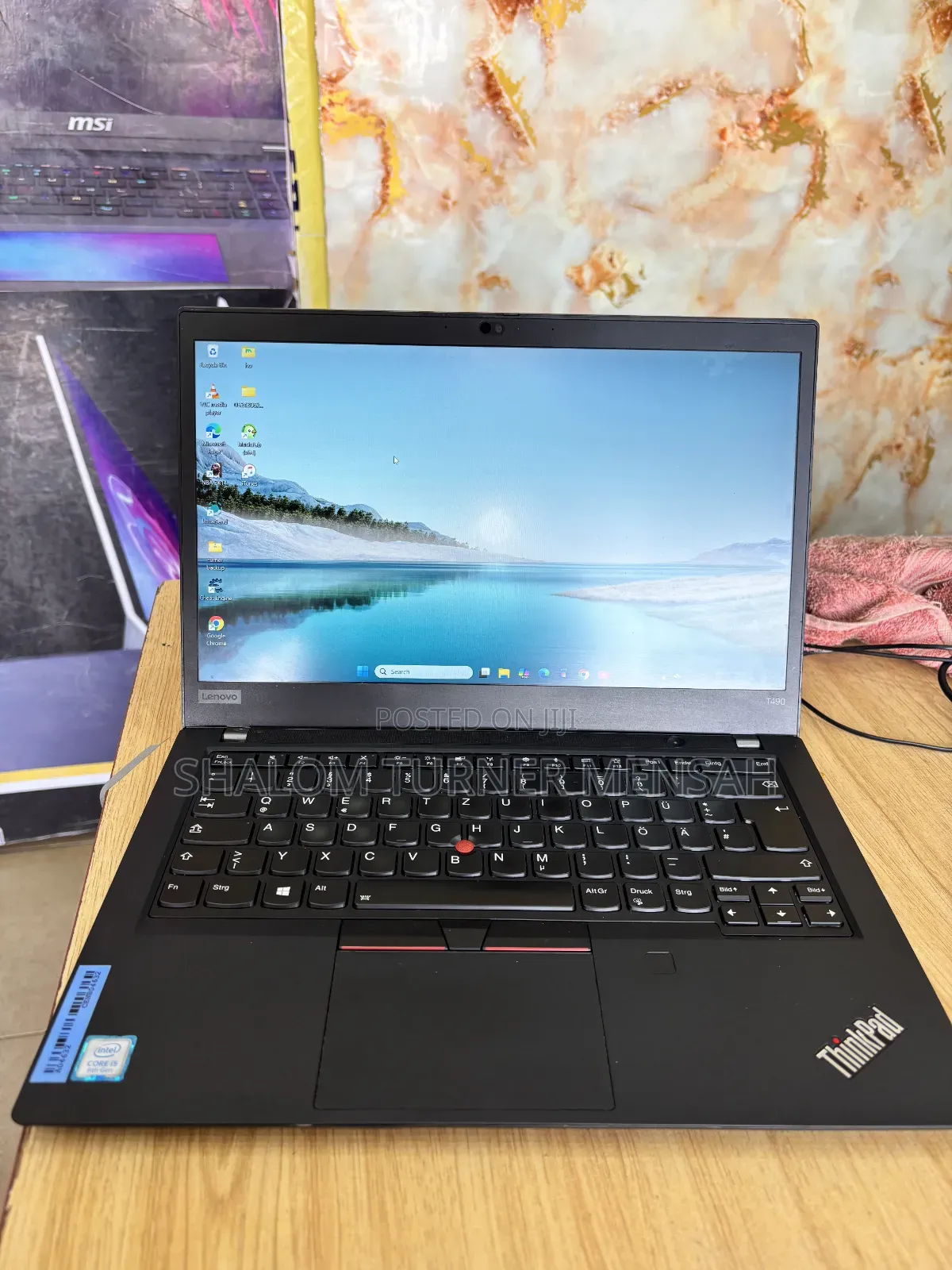 Laptop Lenovo ThinkPad T490s 8GB Intel Core i5 SSD 256GB