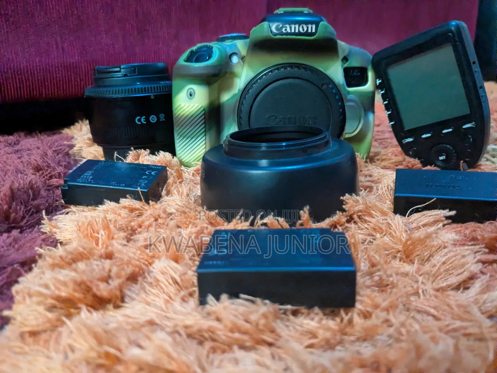 Canon 750d (Rebel T6i), Lens, Xpro Trigger With Batteries and Charger