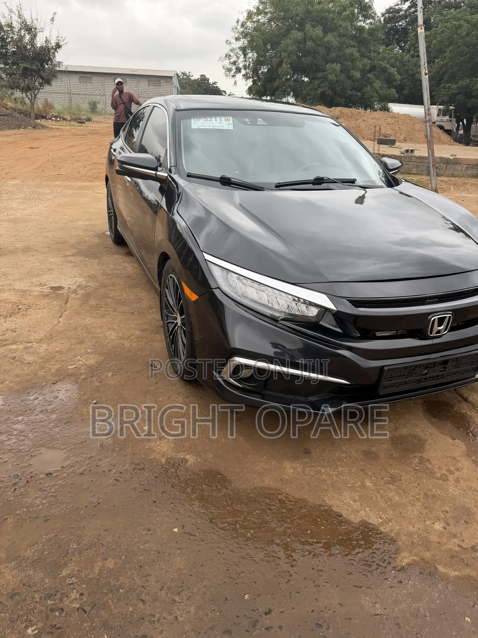 Honda Civic Touring Sedan 2018 Black