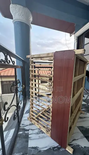 Baby Wooden Cot With Drawer and Baby Bed Mattress