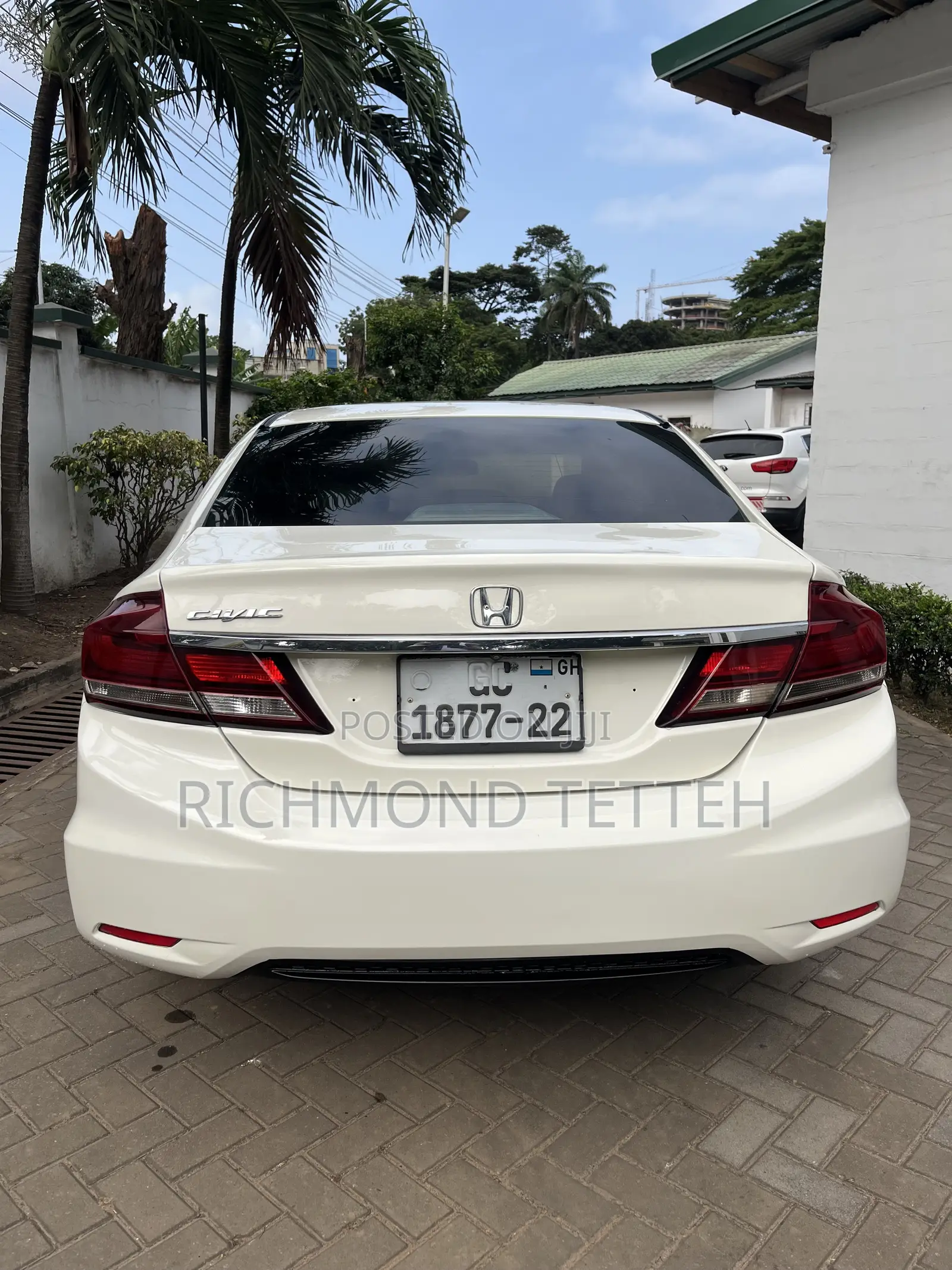 Honda Civic EX 2dr Coupe (1.8L 4cyl CVT) 2014 Off white