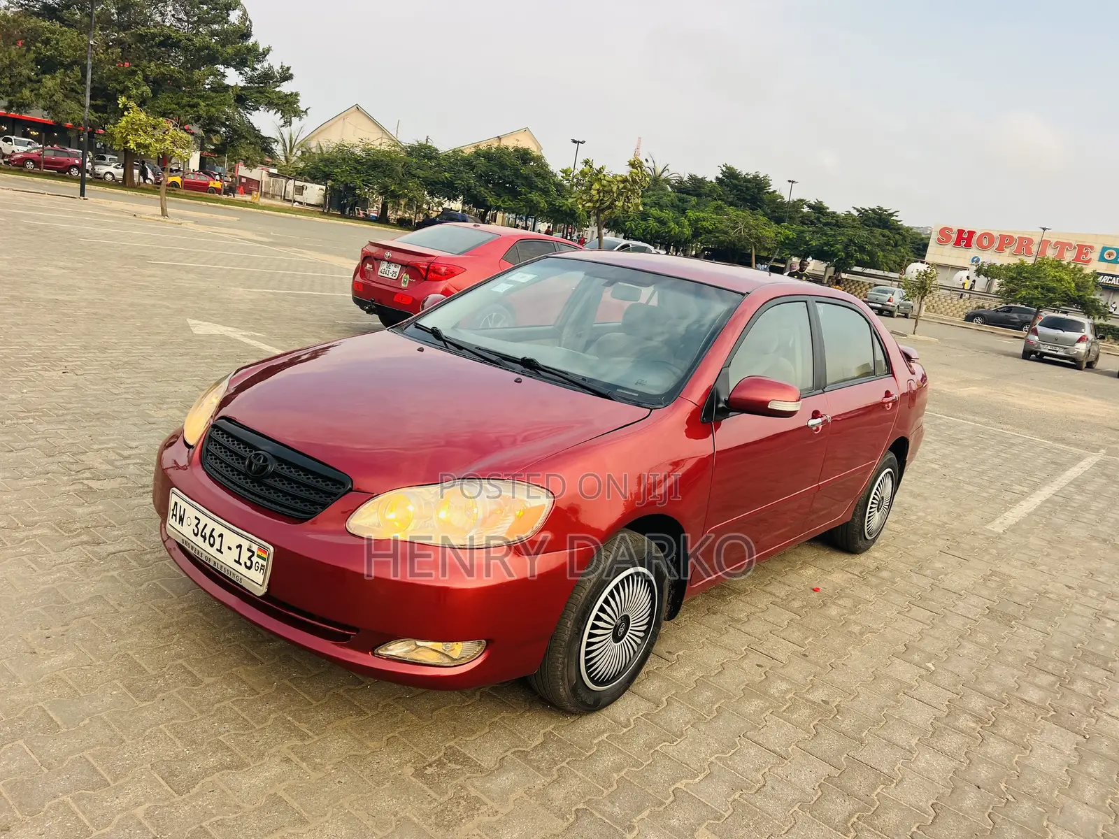 Toyota Corolla 2008 Red