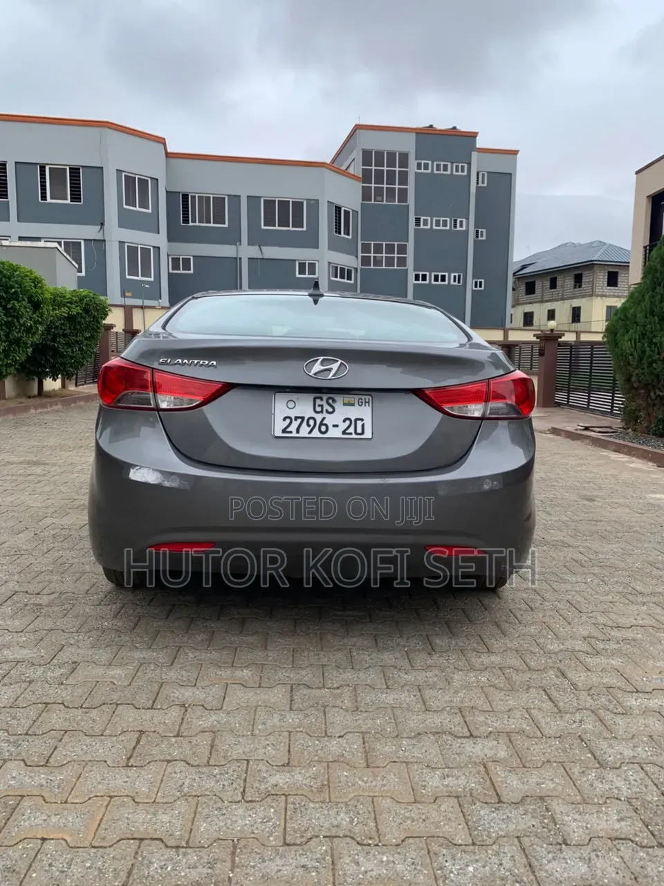 Hyundai Elantra 2012 Gray