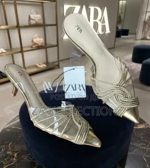 Fashionable Zara Ladies Heel Sandals