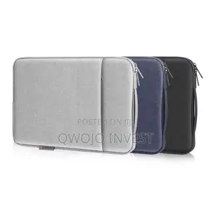Solid Laptop Sleeve Case With Handle