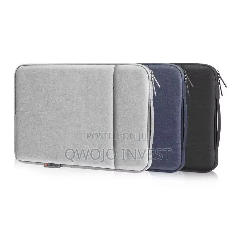 Solid Laptop Sleeve Case With Handle