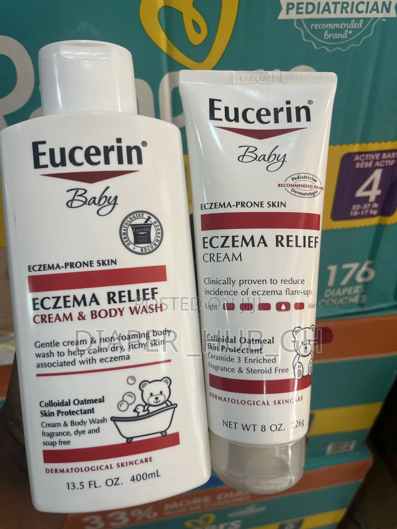 Eucerin Baby Eczema Relief Skin Care Set