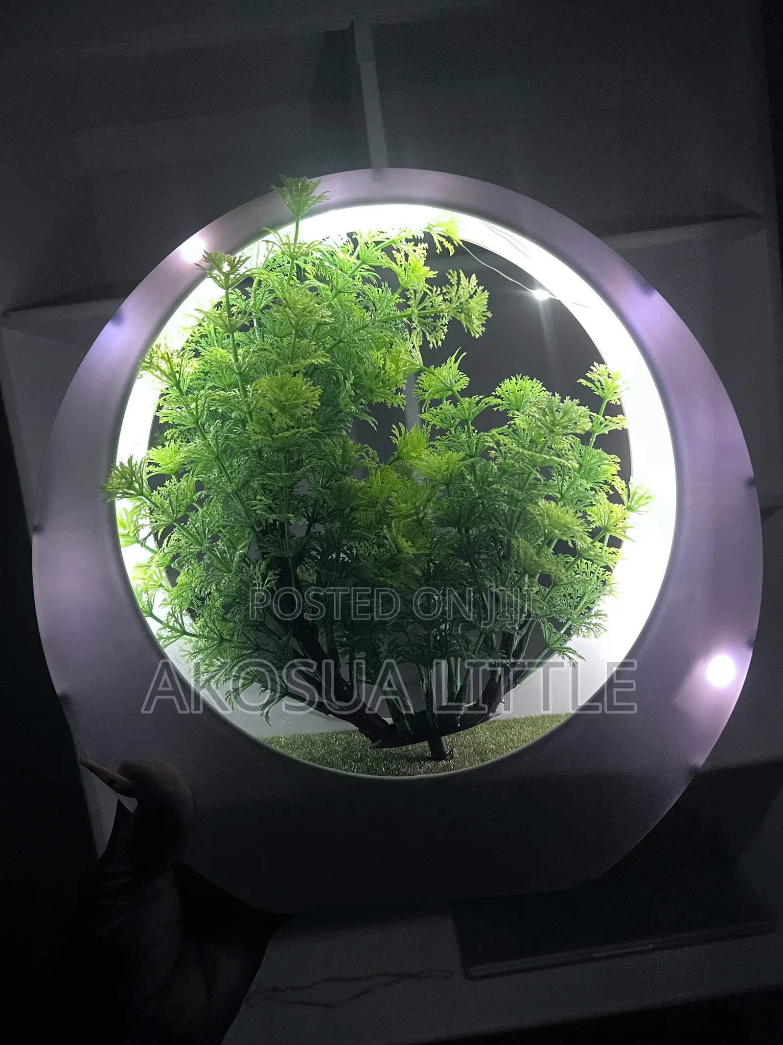 Decor Vase With Light