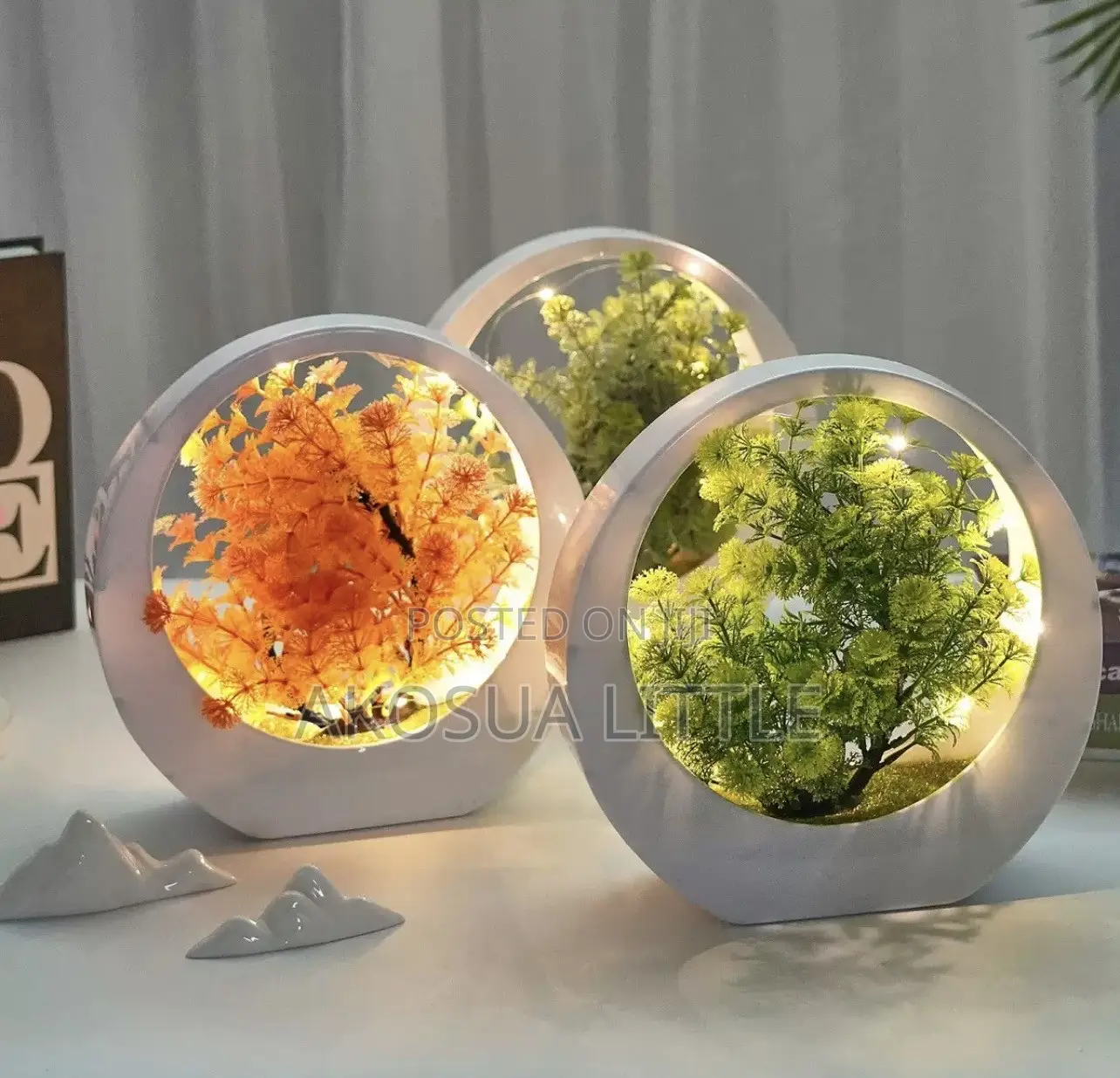 Decor Vase With Light