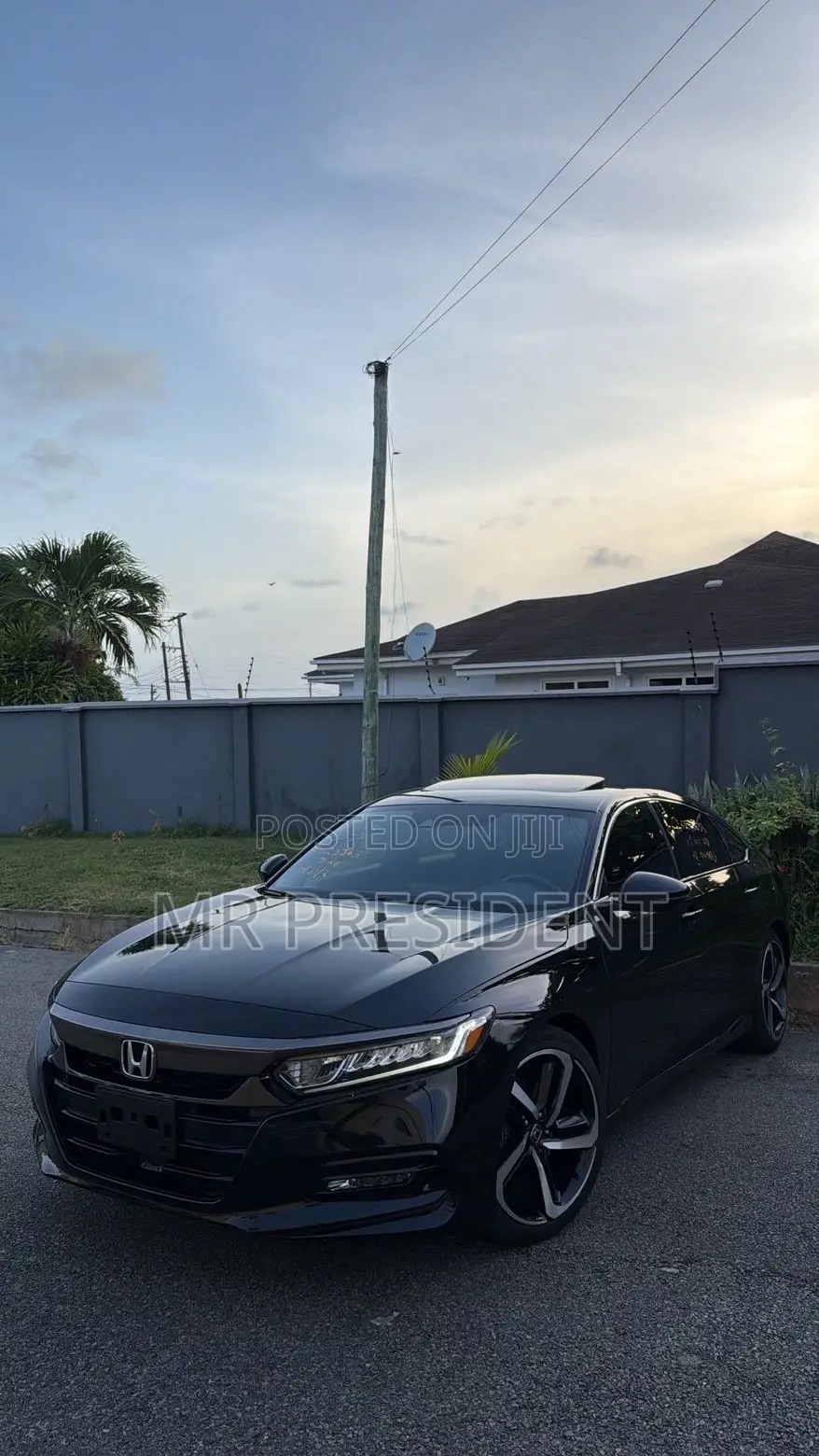 Honda Accord Sport (1.5L 4cyl Turbo 6M) 2019 Black