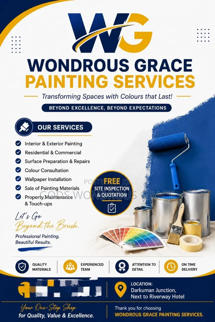 Gods Wondrous Grace Painting Services