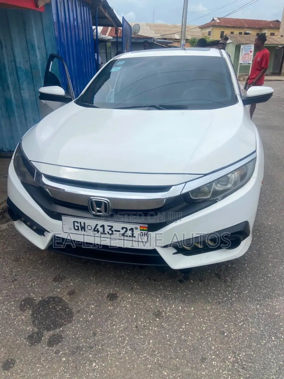 Honda Civic EX-T 4dr Sedan (1.5L 4cyl) 2016 White