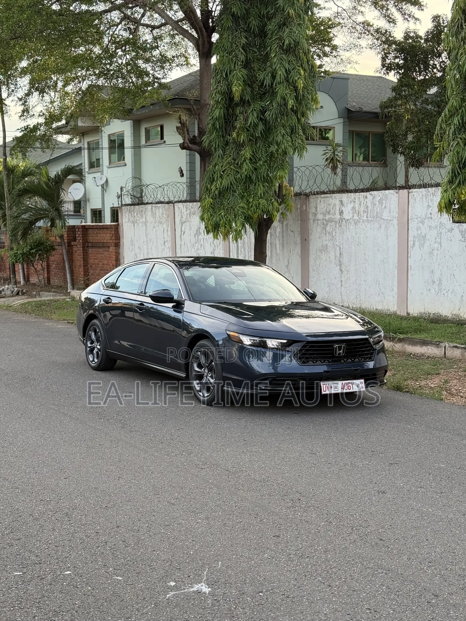 Honda Accord EX CVT 2024 Blue