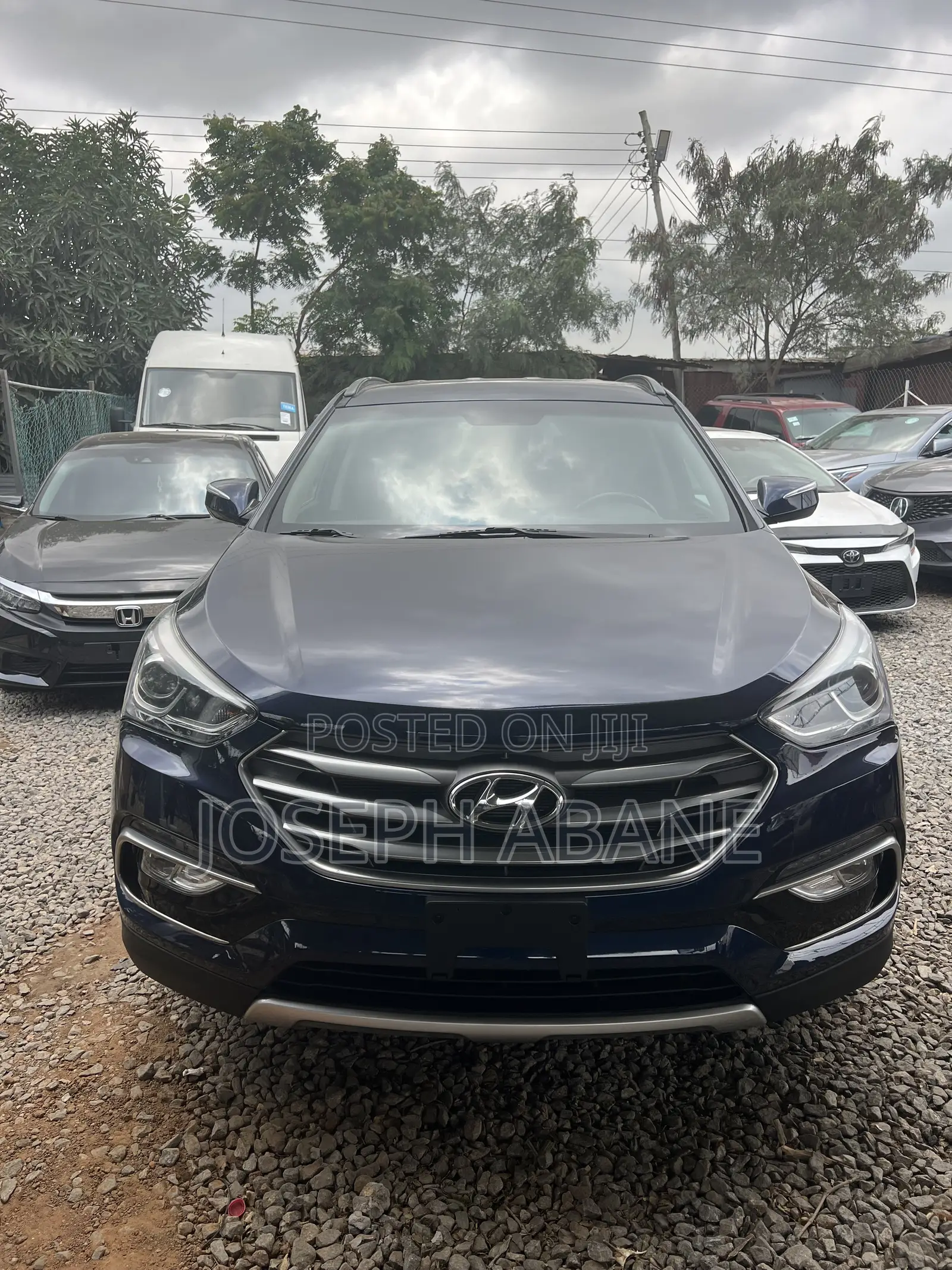 Hyundai Santa Fe SE AWD 2018 Blue