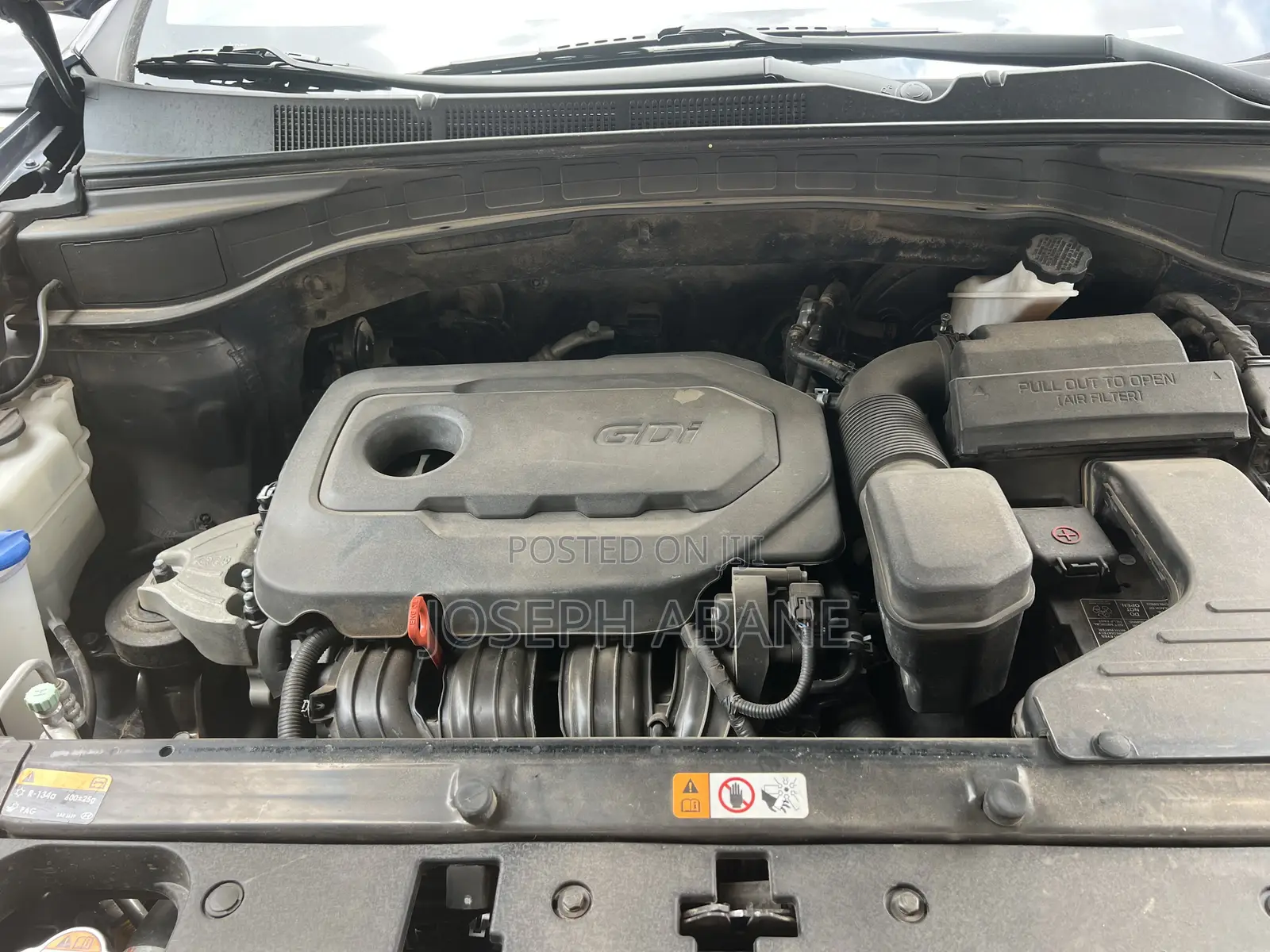 Hyundai Santa Fe SE AWD 2018 Blue