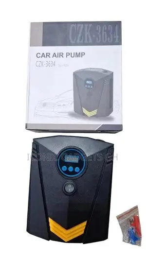 Digital Car Air Pump With LCD Display