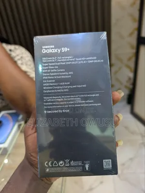 New Samsung Galaxy S9 Plus 64 GB Black