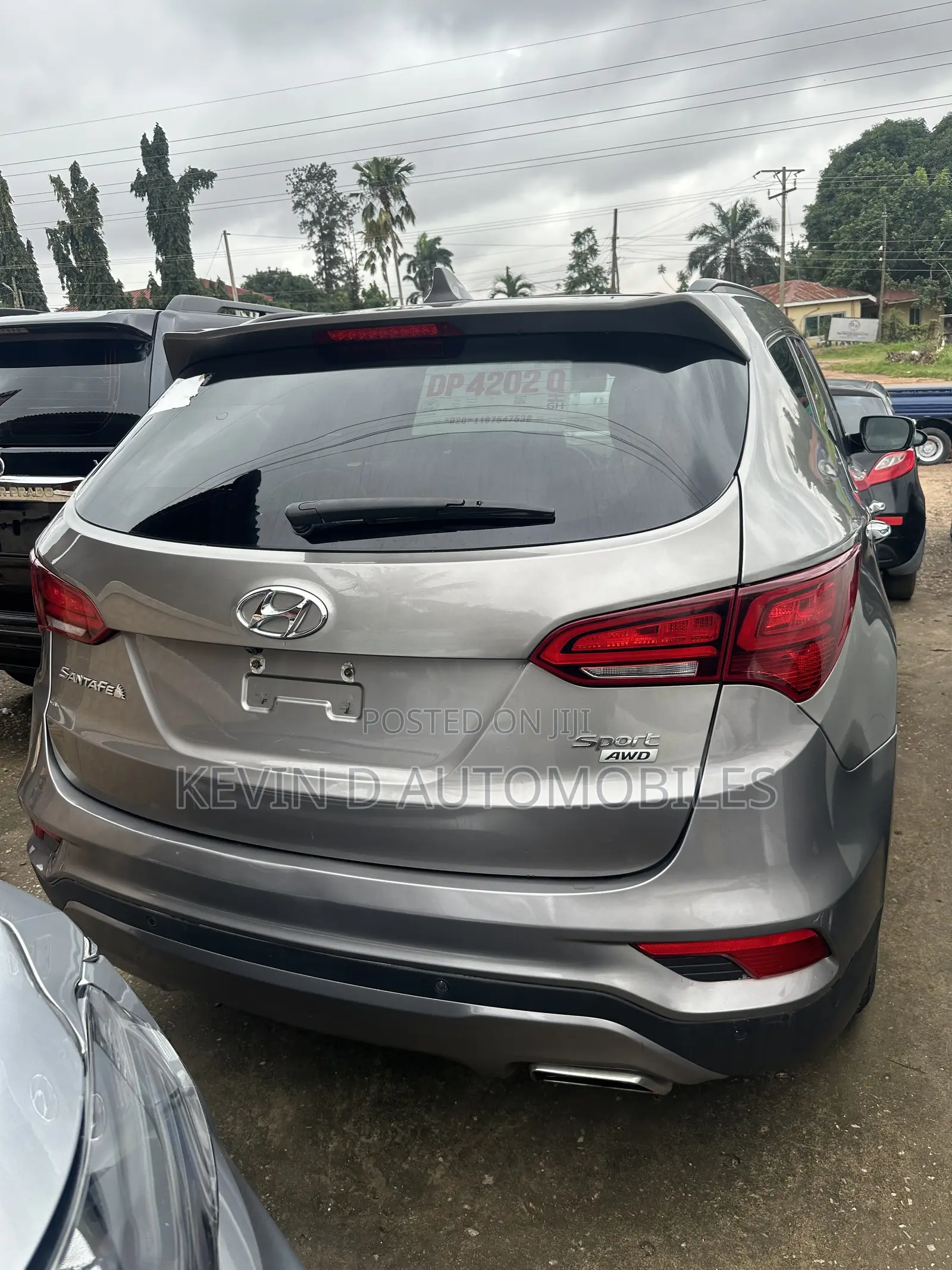 Hyundai Santa Fe SE AWD 2017 Gray