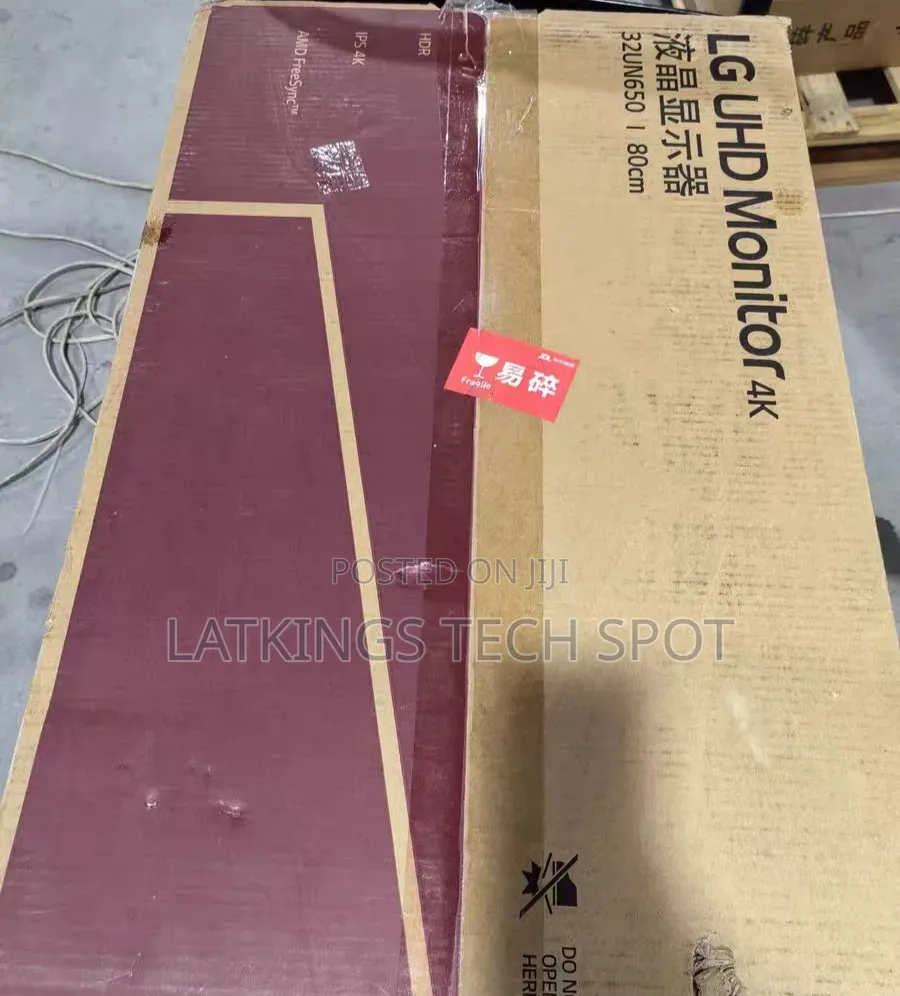 LG 32 Inch IPS 3840✘2160 60hz